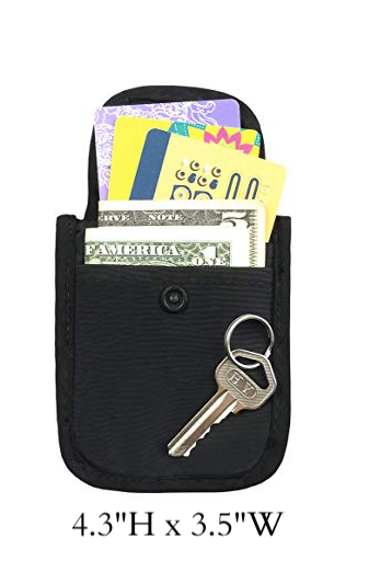 Bra Pocket Undercover Bra Stash Travel Secret Pocket Hidden Wallet Secret  Bra Pouch Money Belt Theft Protection Bra Wallet -  India